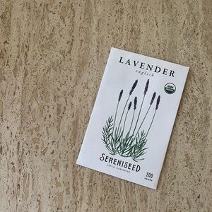 Sereniseed Organic English Lavender Seeds